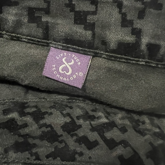 NYDJ Not Your Daughter Jean Sz 14 Super Skinny Lift Tuck Technology Houndstooth - Picture 6 of 9